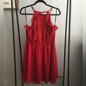Monteau Red Dress XL